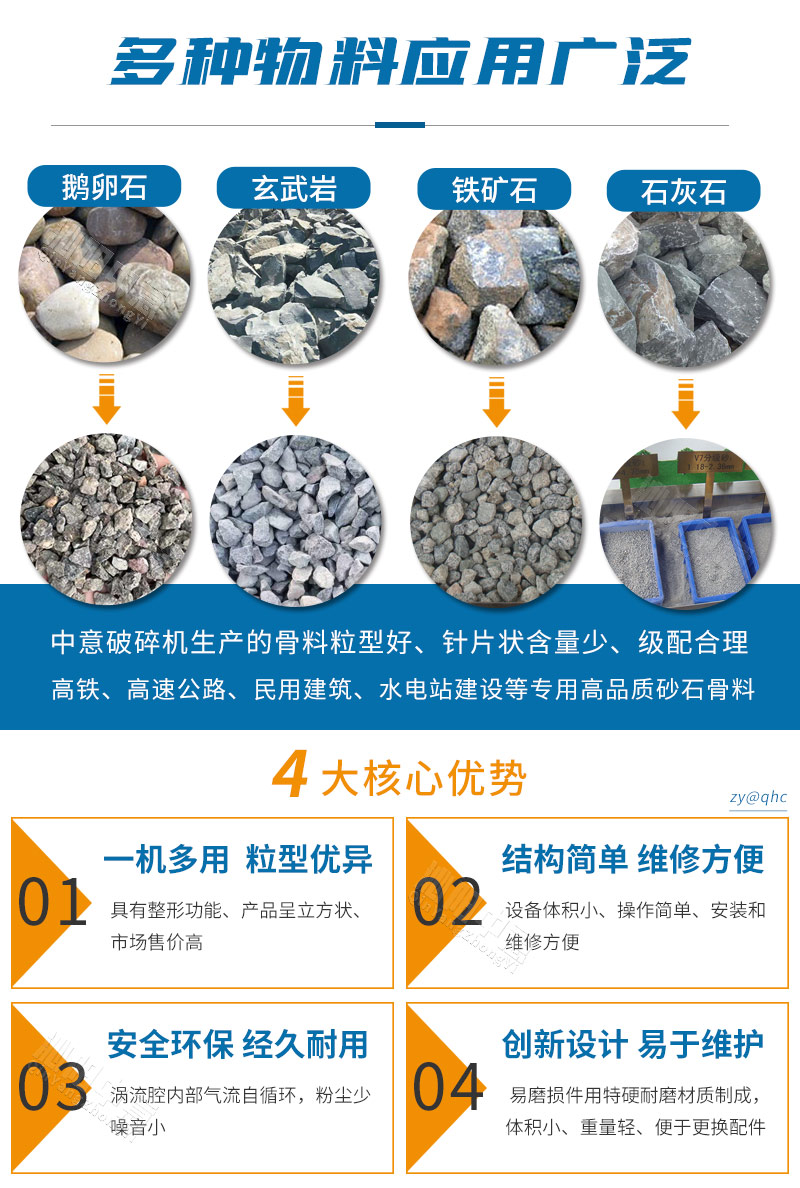 河卵石制砂機(jī)優(yōu)勢(shì)