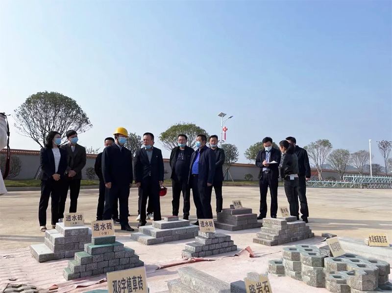 湖南省住建廳領(lǐng)導(dǎo)考察汨羅市建筑垃圾資源化利用項(xiàng)目